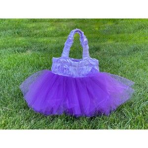 Princess Tote, Mermaid Bag, Bridesmaid Bag, Purple Tote, Lilac Flower Girl Tote